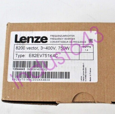 E82EV751K4C NEW LENZE E82EV751_4C 8200 Vector 0.75kW