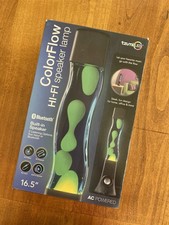 NEW Tzumi LED Color Flow Lava Lamp Bluetooth or Aux Speaker - A/C plug in, HiFi
