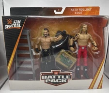 WWE Fan Central Battle Pack EDGE vs SETH ROLLINS Money in the Bank 2017 NIB