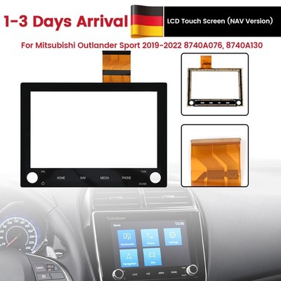 2 Knöpfe CAR Radio 8'' NAV LCD Touchscreen Digitizer für Mitsubishi Outlander DE