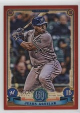 2019 Topps Gypsy Queen Red 3/10 Jesus Aguilar #2 13iq
