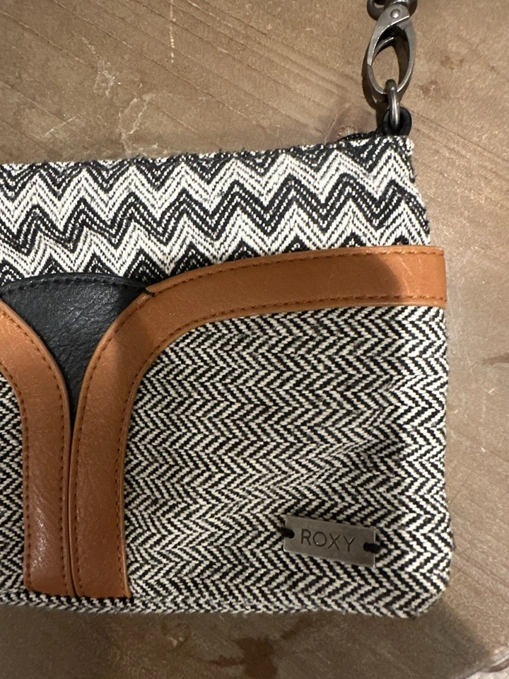 Roxy Crossbody Mini Bag Black, White, Brown-Boho - Image 2 of 4