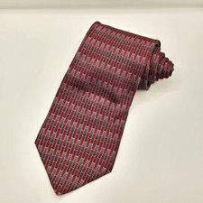 Red J. Ferrari Men's 100 Imported Silk Necktie