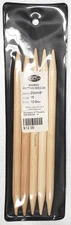 SRK 1 Set of 5 Double Point Size 10mm- US 15 - 8" Bamboo Knitting Needles NIP