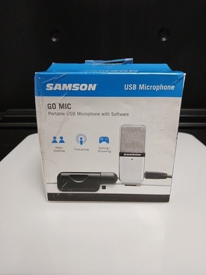 Samson Go Mic Portable USB Condenser Microphone - New Open Box