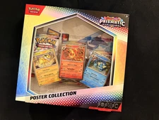 Pokemon Prismatic Evolutions Poster Collection Factory Sealed (LOT OF 3)