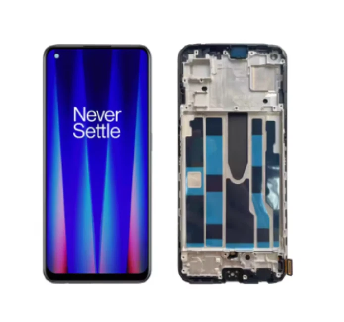 OLED For OnePlus Nord CE 2 5G IV2201 LCD Display Screen Touch Digitizer W/Frame - Image 2 of 4