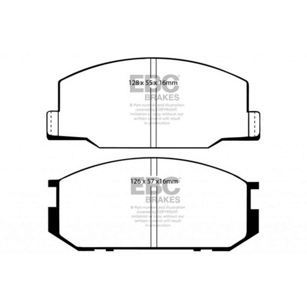 Lotus Esprit 1985-1990 FRONT Brake pad