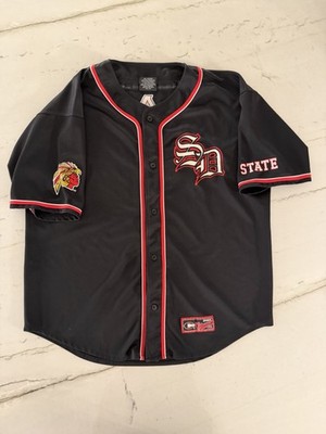 Vintage San Diego State SDSU Aztecs Colosseum XXL Rare Sport Baseball Jersey