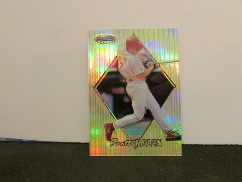 1999 Bowman's Best Refractor /400 Scott Rolen #55 HOF