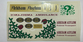 LEGO BATMAN 1 2006 2008 ARKHAM ASYLUM STICKER SHEET UNUSED 7785