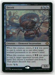 Deceit #212 Foil Lorwyn Eclipsed
