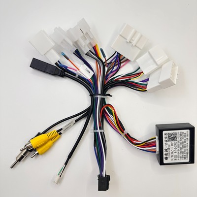 16P Autoradio Netzkabel Canbus Box Für Toyota RAV4 Highlander Camry Coroll Reiz