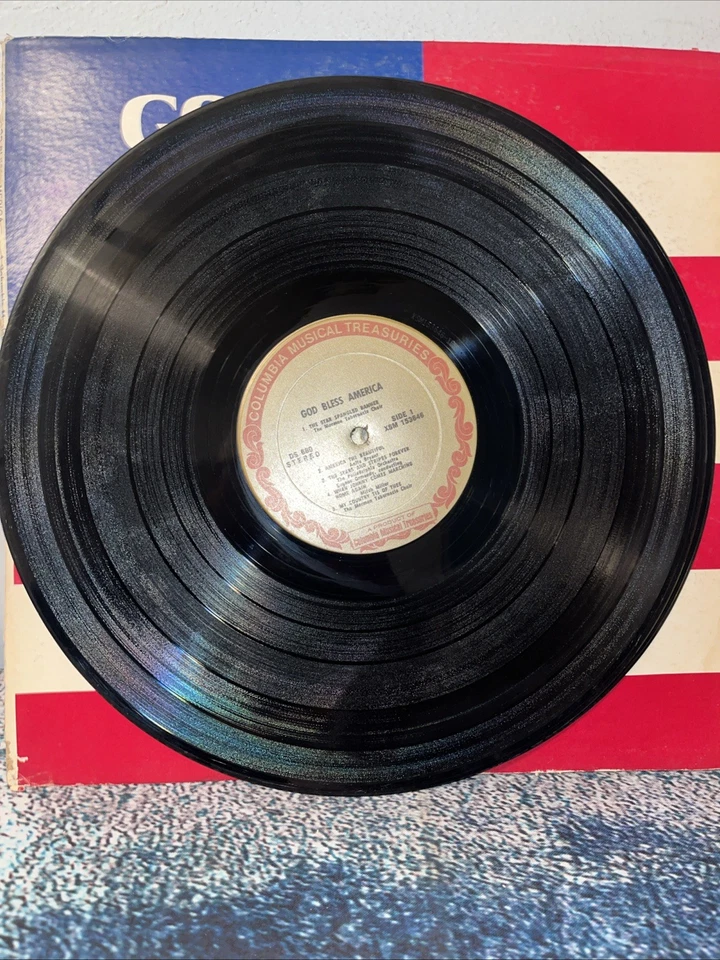 God Bless America 1970 Vinyl LP Columbia Records Patriotic Music. Foto 4 de 4
