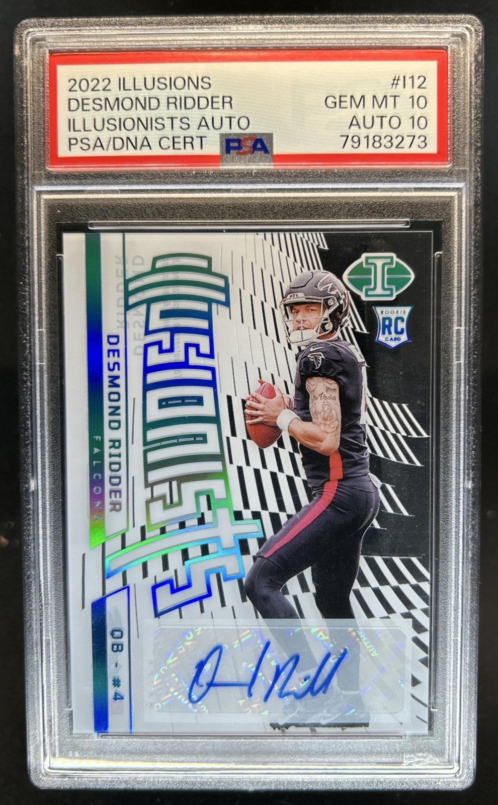 Treylon Burks Panini Illusions #112 Autograph Memorabilia