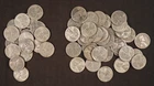 Roll of 50 - 1943 P & S Lincoln Wheat Steel Cents - Nice Mixed Lot of VF - AU
