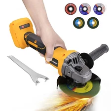 Cordless 4-1/2" to 5" Angle Grinder Brushless For Dewalt 20V MAX Battery 3-Speed