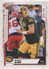 2020 Upper Deck CFL Red 58/165 Ryan King #138 z6b