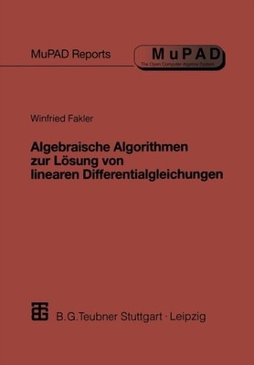 Fakler - Algebraische Algorithmen zur Lsung von linearen Differential - X555z