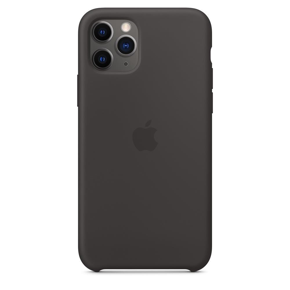 Original / Offizielles Apple Silikon Schutzhülle für IPHONE 11 Pro – Schwarz