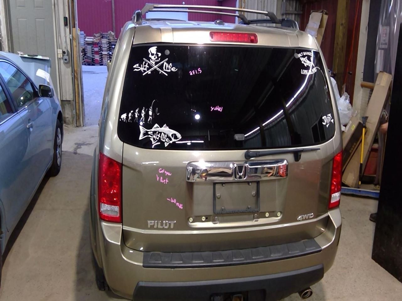 (LOCAL PICKUP ONLY) Trunk/Hatch/Tailgate EX Without Rear View Camera Fits 09-12 