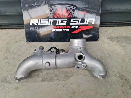 MAZDA RX7 FD3S 13B 1992-2002 TWIN TURBO Y PIPE VAPOUR BLASTED