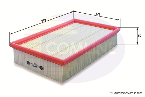 COMLINE EAF490 Air Filter for FORD,VOLVO