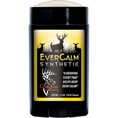 #ad Conquest Synthetic EverCalm Scent Stick Deer Herd Hunting Wax Stick 2.5 oz $17.95