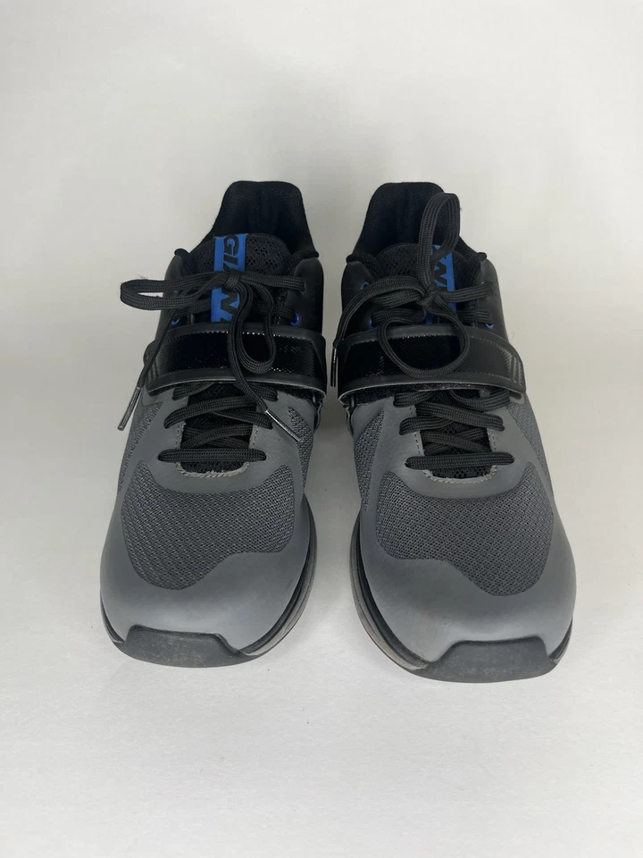 Zapatos de ciclismo Giant Orbit con cordones y correa para hombre talla 43 EE. UU. 10 negros/grises Foto 2 de 4