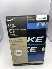 Nike Dri-Fit Essentials Micro Youth Boxer Brief 3 Pack Size Youth Boy S