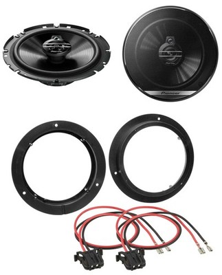 Pioneer 3-Way 300 Watt 16.5cm Speakers for Mercedes A-B Class Front Door Aut