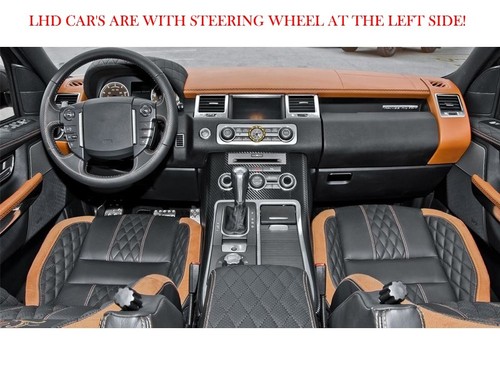 NEW LHD CAR FLOOR MATS FOR SKODA OCTAVIA 1Z 04-12 VELOUR CARPET AUTO LINERS RUGS - Picture 2 of 5