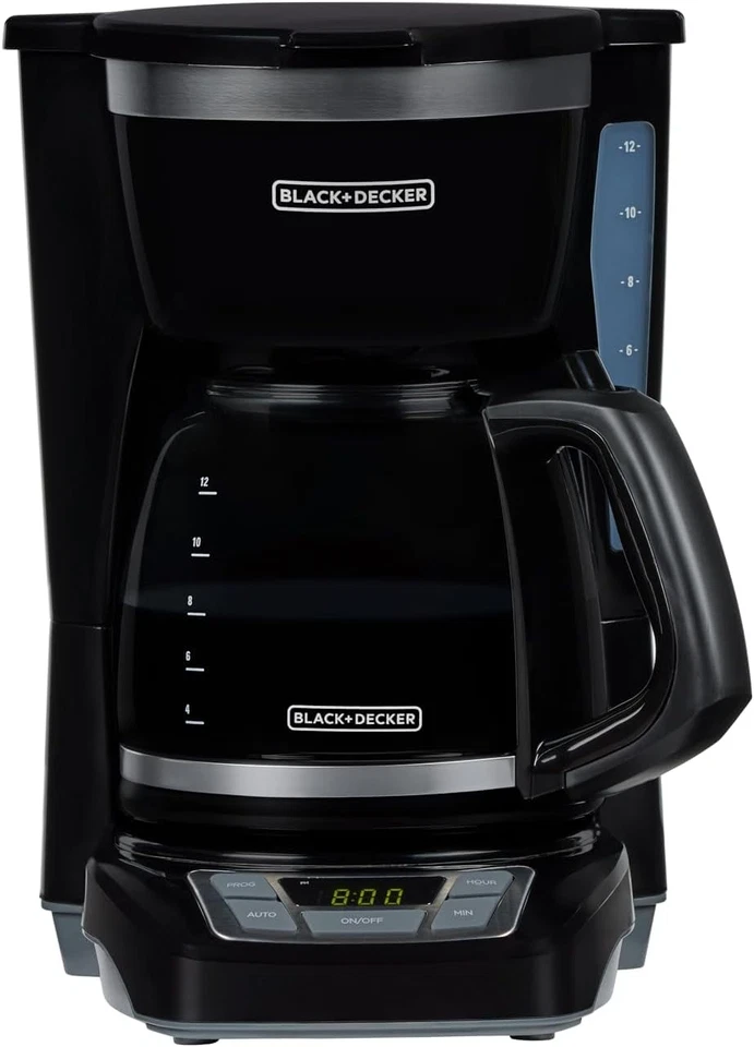 Black+Decker Programmable Digital Coffee Maker Machine 12 Cup, w/ Keep Hot Plate - Image 2 of 4
