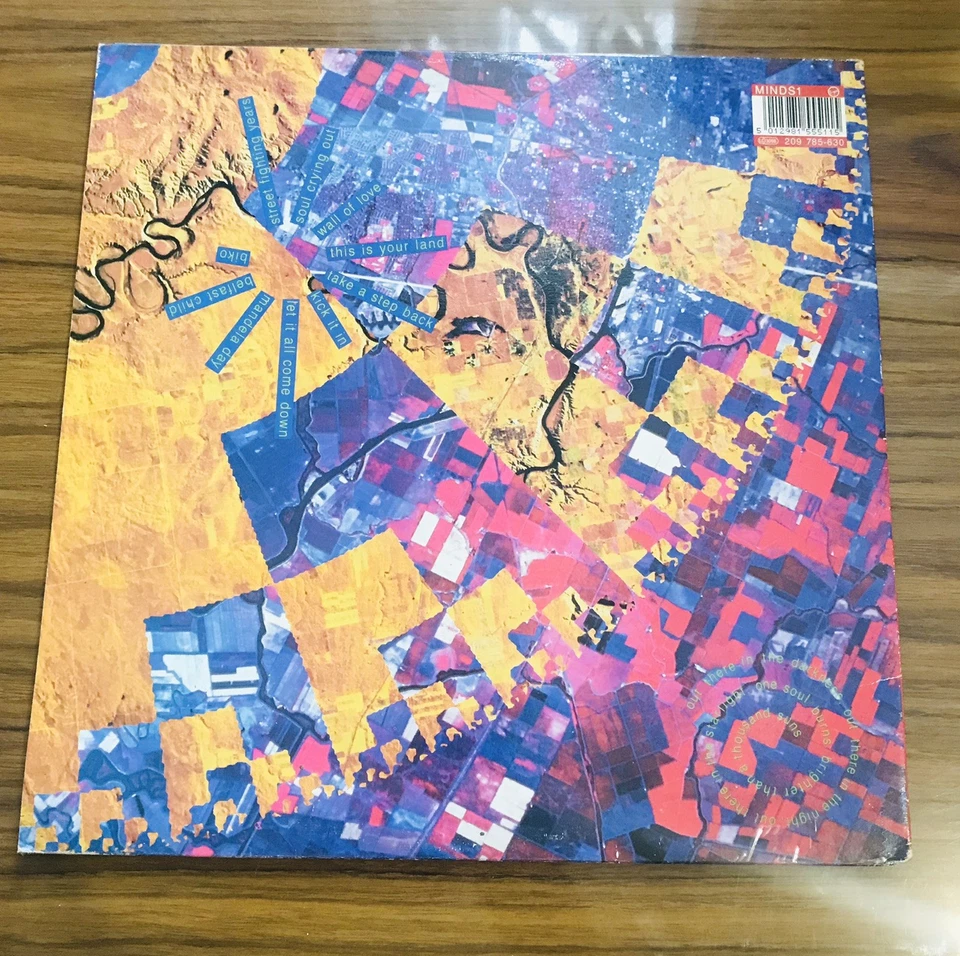 SIMPLE MINDS Street Fighting Years LP 1989 Vinyl Record Original Gatefold Album - Image 3 of 4