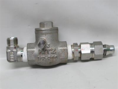 Kitz 1/2-200 304 S13A Check Valve 30Days Warranty Expedited Shipping