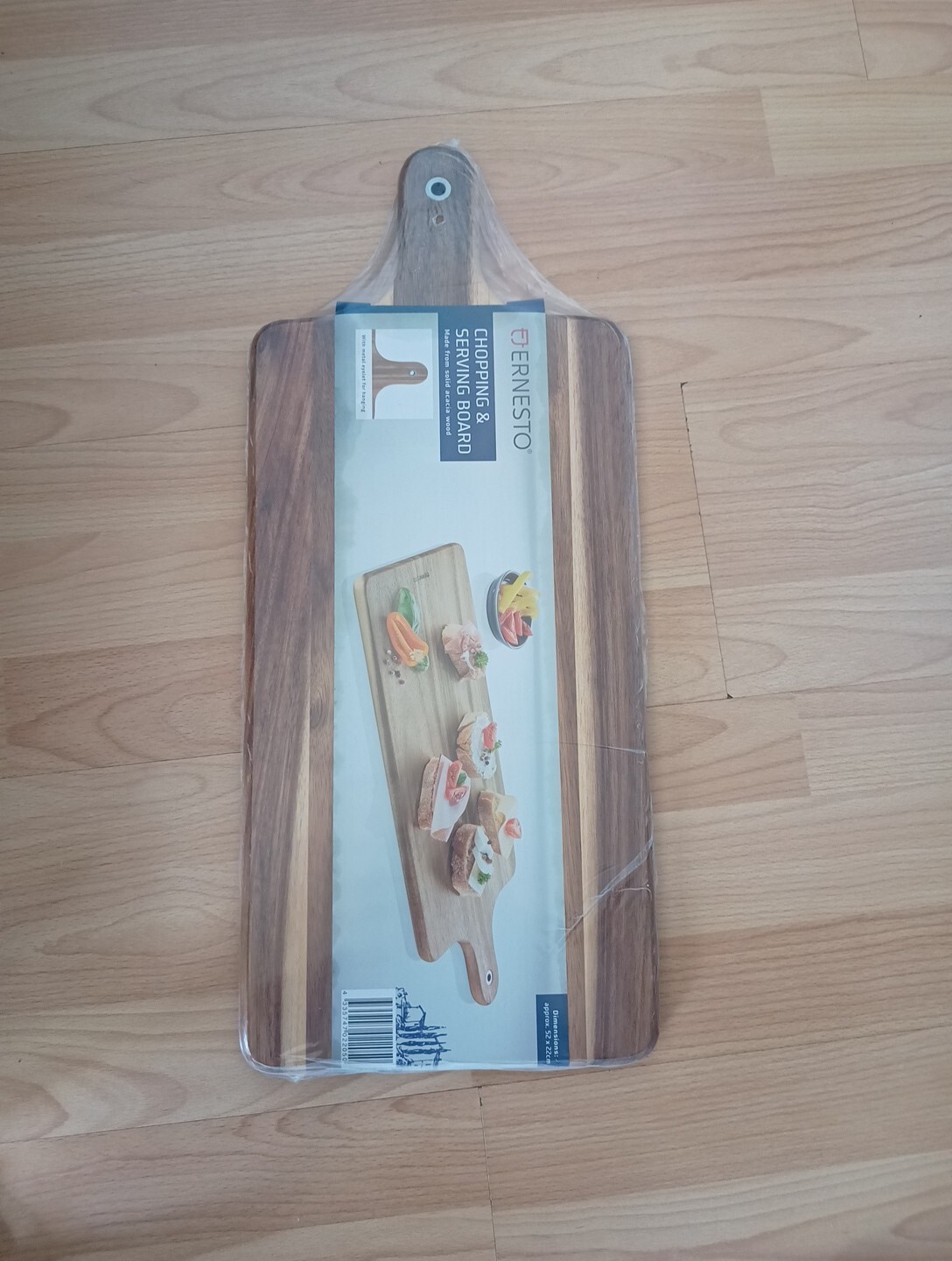 Ernesto Chopping & Serving Board - Made from Solid Acacia Wood 52x22cm