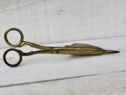 Metalcrafters Williamsburg Restoration CW Brass Scissor Candle Wick Trimmer - Picture 7 of 7