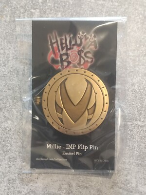 Helluva Boss - Millie - IMP Flip Pin - Official - Enamel Pin - Sharkrobot