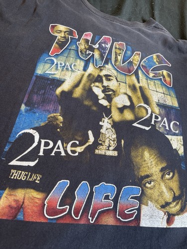 Vintage tupac rap t-shirt - Gem Vintage tupac rap t-shirt - Gem