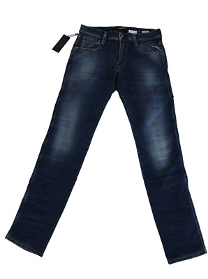 Replay Hyperflex Anbass M914 - Mens Jeans - Blue - Top Stretch Denim - W30 L32