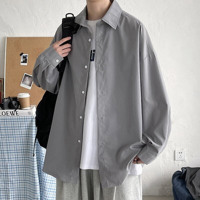 oversized dress shirt men Amazon.com: Men Long Sleeve Shirts Mens Harajuku Black Oversized Shirt Male  Button Up Shirts Blue M : Clothing, Shoes & Jewelry