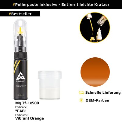 Lackstift für Mg Tf Le500 Code: FAB Vibrant Orange