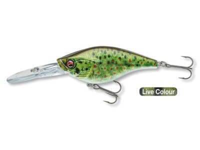 Daiwa Prorex Wobbler Crankbait F-DR 80 Live Brown Trout