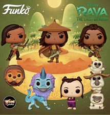 NEW!!! Funko Pop! Disney: Raya and The Last Dragon - Set of 7 (PRE-ORDER)