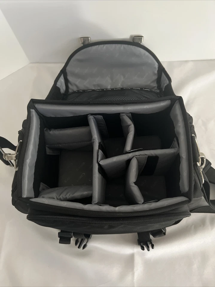 Canon Black Professional Organizer Camera & Lens Shoulder Carry Bag - Image 3 of 4