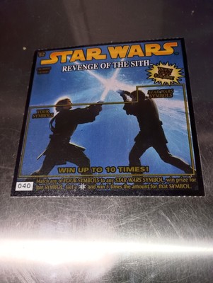 Star Wars $2 unscratched Lottery Ticket Colorado 2005