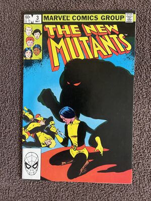 NEW MUTANTS #3 (Marvel, 1983) 1st Cameo Demon Bear ~ NM- (9.2)