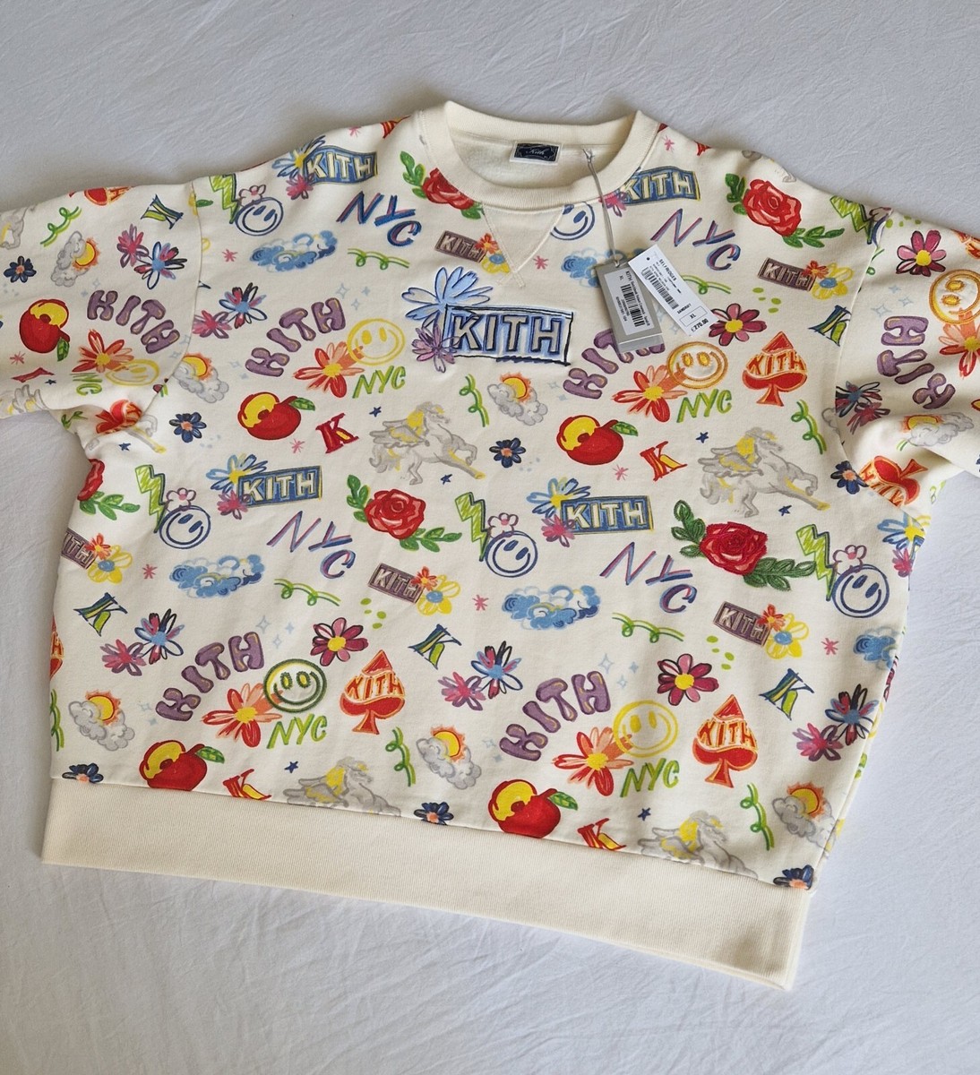 Kith Sketchbook Nelson Crewneck mサイズ Kith Sketchbook Nelson Crewneck mサイズ