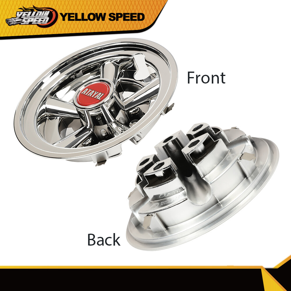 4Pcs Fit For Yamaha Club Car Ezgo Golf Cart Wheel Covers Hub Caps 8