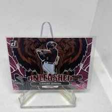 2023 PANINI DONRUSS UNLEASHED #U1 TERMARR JOHNSON Pink Fireworks Pittsburgh